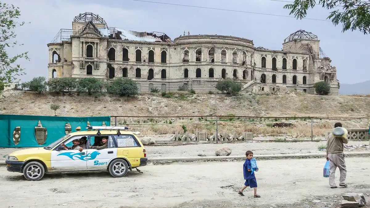 Darul Aman Palace, Kabul (the capital, not a parliament)
