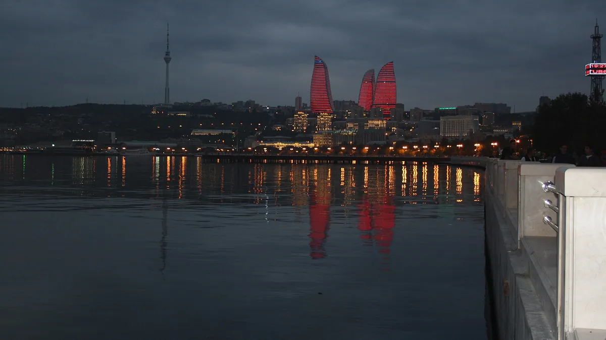 Flame Towers, Baku (the capital, not a parliament)