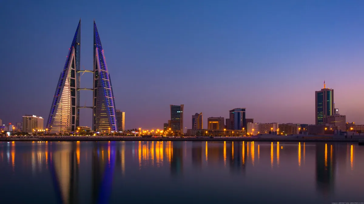 Bahrain World Trade Center, Manama (the capital, not a parliament)