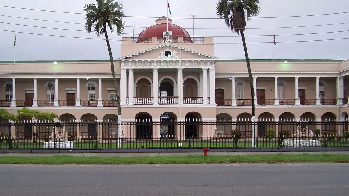 Parliament building, Georgetown