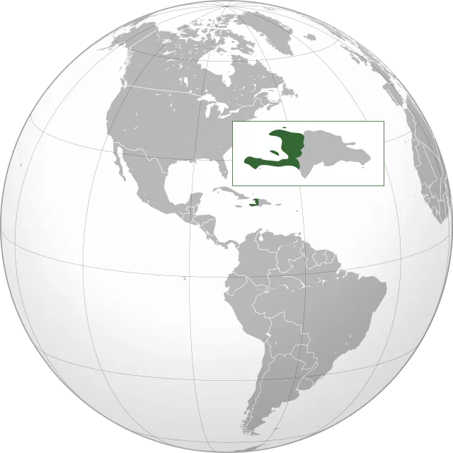 Carte de localisation : Haïti