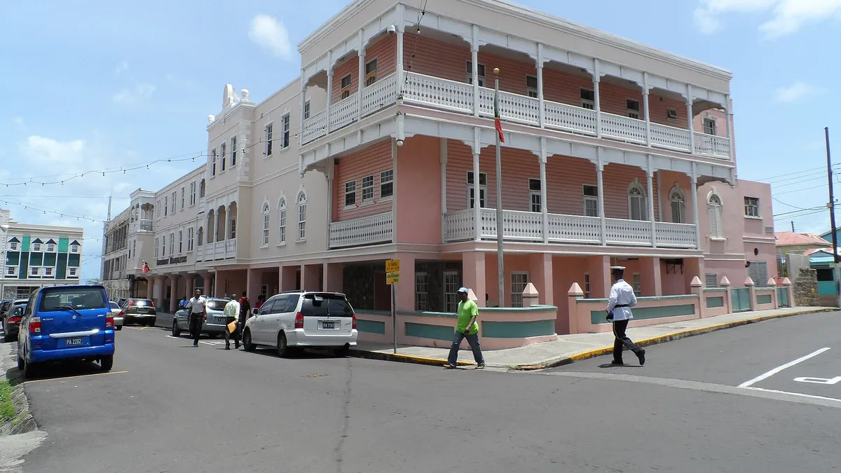 Regierungsgebäude, Basseterre