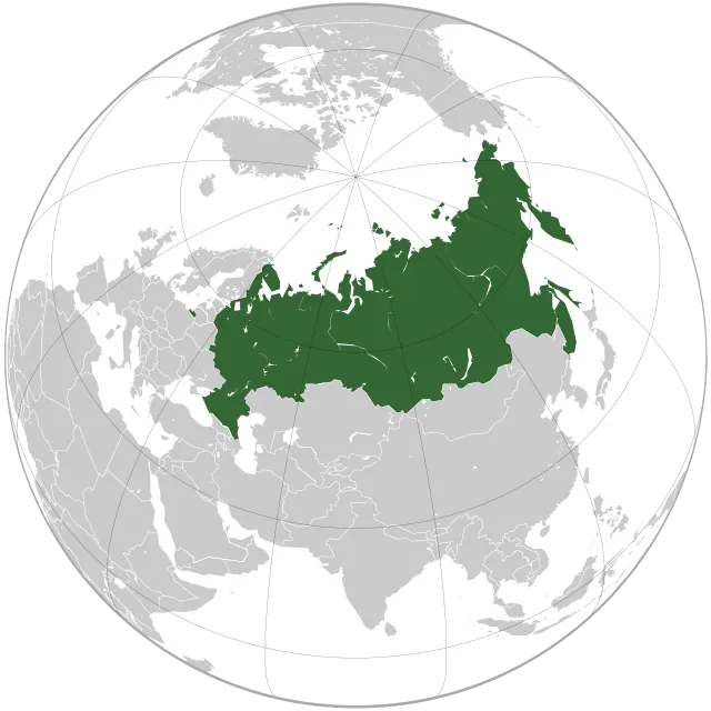 Carte de localisation : Russie