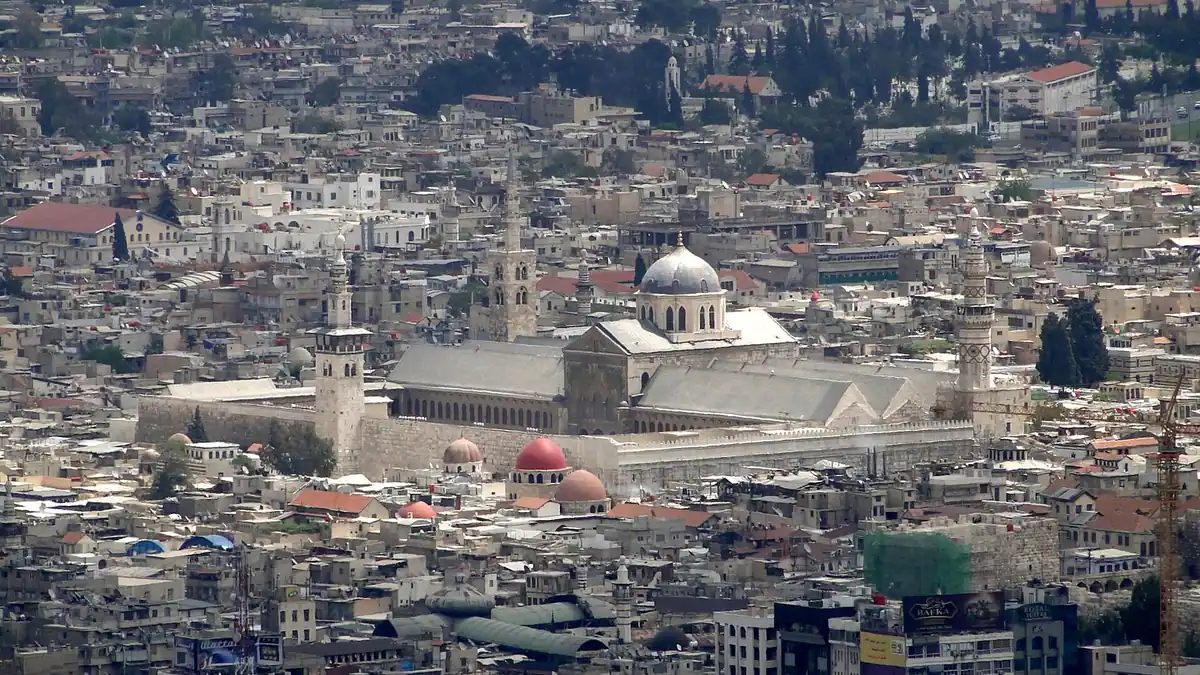 Umayyad Mosque, Damascus (the capital, not a parliament)
