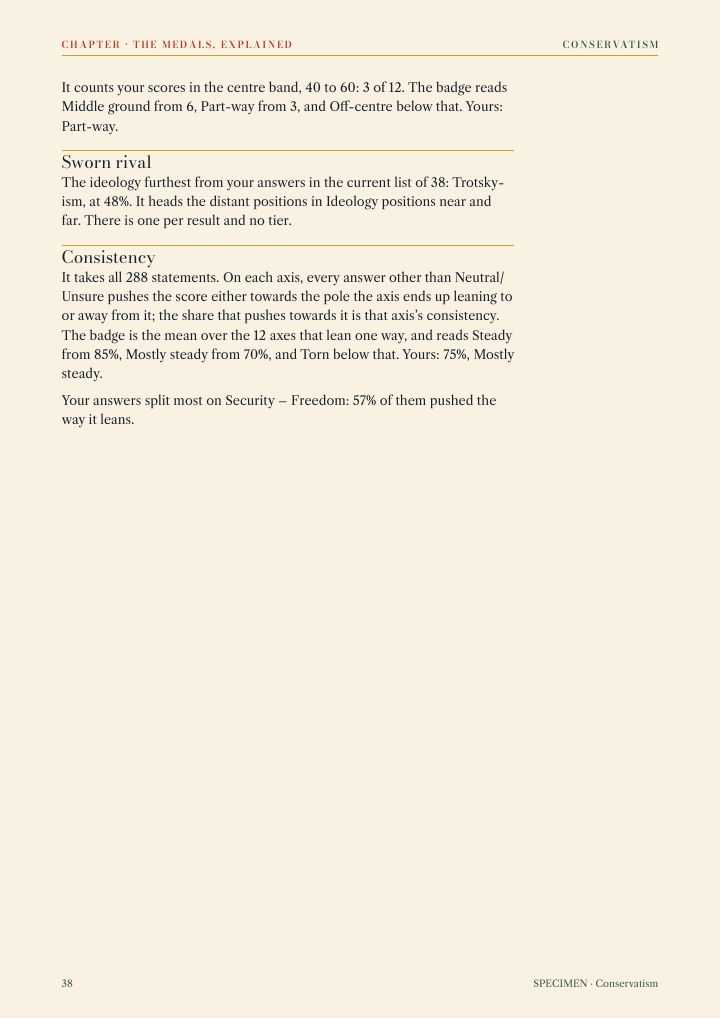 Page 38 of 41 of the sample issue