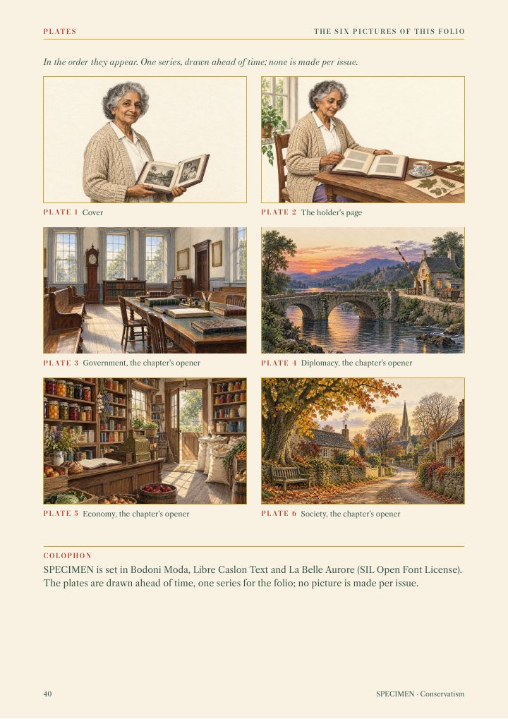 Page 40 of 41 of the sample issue