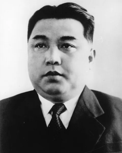 Porträt von Kim Il-sung